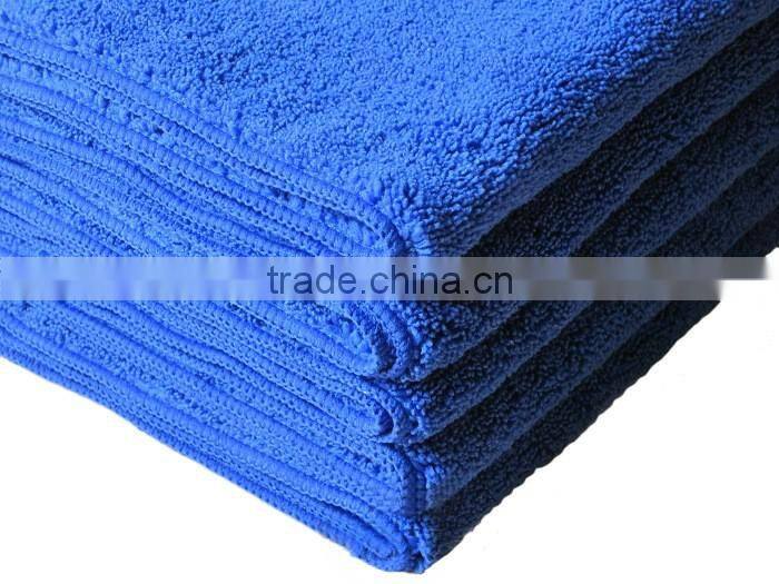 30*30cm Superfine Fiber Car Wash Clean royal blue towels
