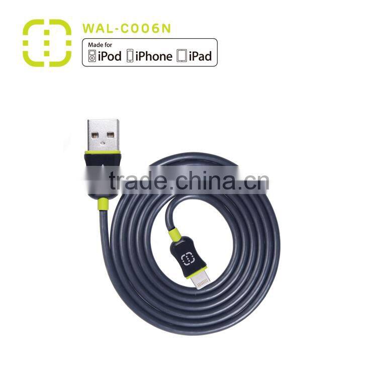 2015 New design mfi 8 pin cable certified for apple iphone6s