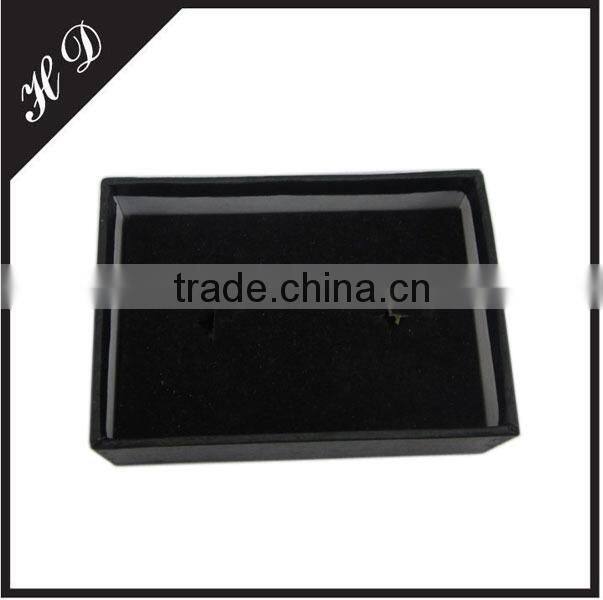 Small Black Rigid Cardboard Plain Box