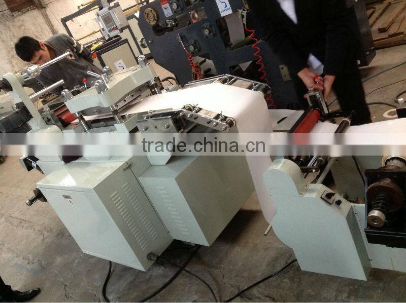 PLC Controlled Full-Automatic foam Tape/Label Platen Die Cutter