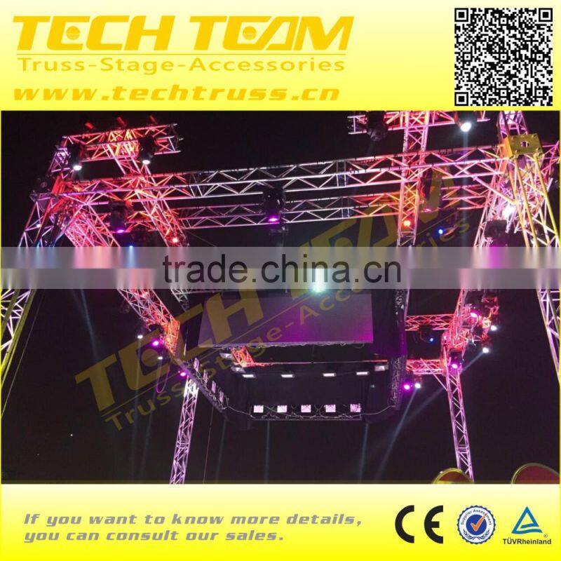 BC30-QS10 high quality professional factory bolt stage truss for music performances