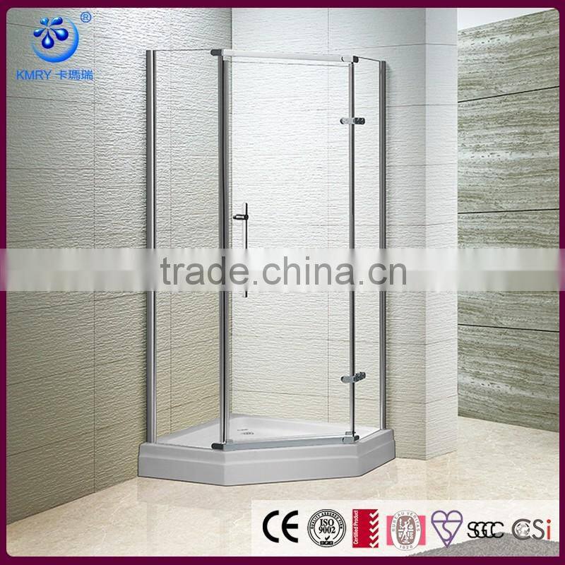 Diamoned-shape Stainless Steel Pivoted Shower Enclosure(KK3127)