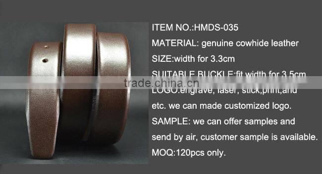 Brown color high quality clothing accessory belts