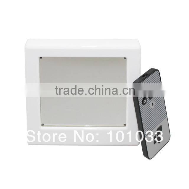 New Arrival Plane Mirror Alarm Clock Camera JVE-3311G,Remote Control/Video&Audio/Motion Detection Multi-Function Clock Camera