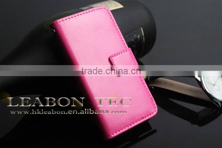 Wholesale new hot selling high quality leather case for iphone 5, for iphone 5 leather case