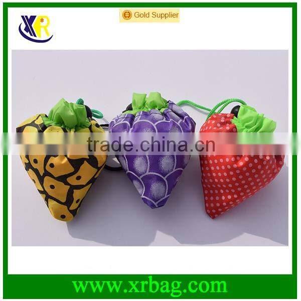 Custom Cheap Fruit Shaped Polyester Foldable Shopping Bags