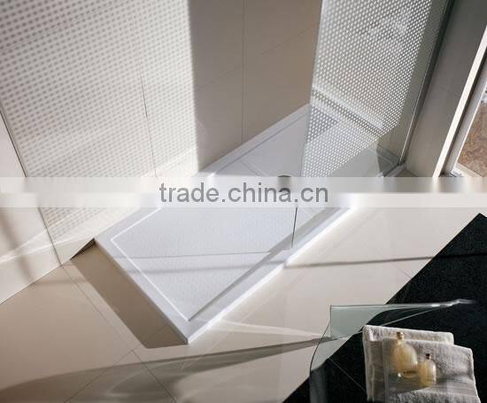 North America and AUS market UPC/cUPC certified 800x800 acrylic shower tray, square acrylic shower base, tray