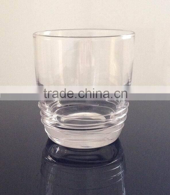cheap price glass cup glass cup for sublimation 100 heat-resistant glass cup