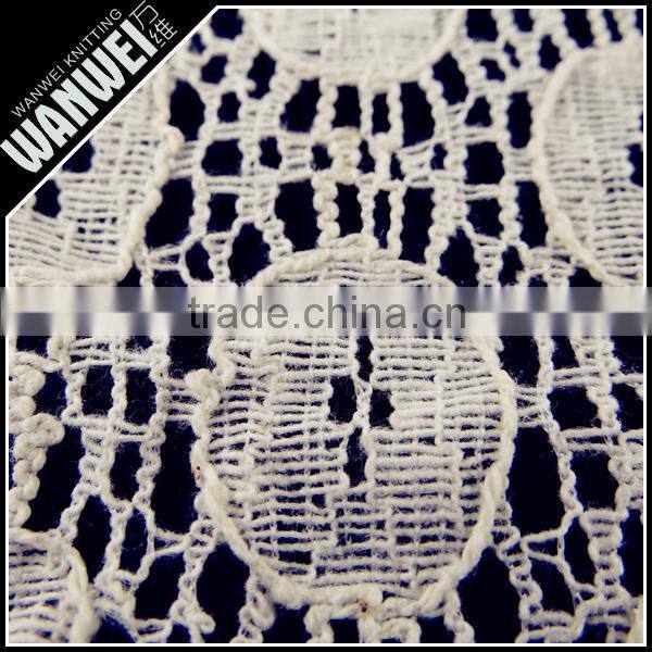 6 Discount Hot Sales High Quality plain color cord lace fabric printing lace for wedding/party african guipure lace fabric 7035