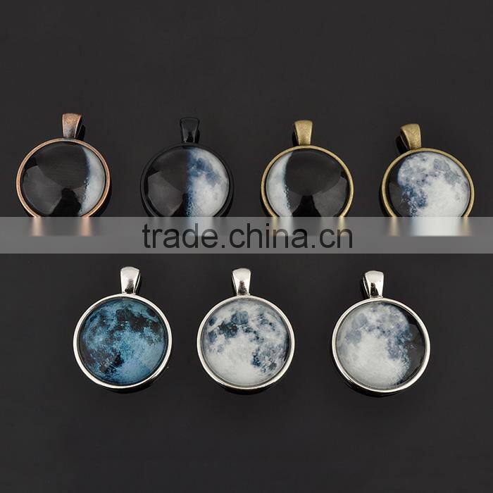 China Jewelry Wholesale Blue Glow In Dark Necklace