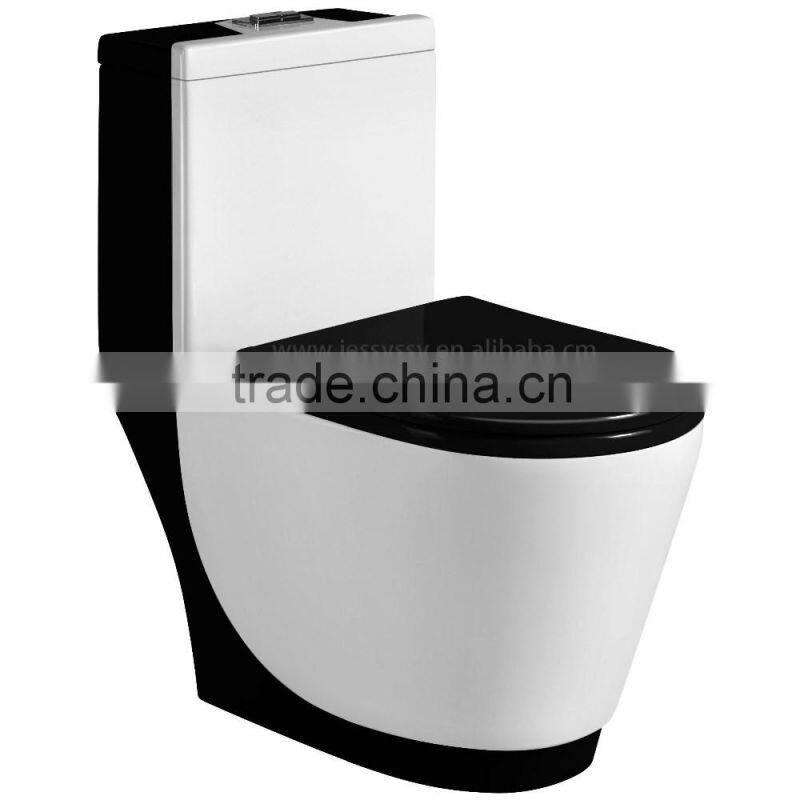 Indian colored water closet green toilet 339