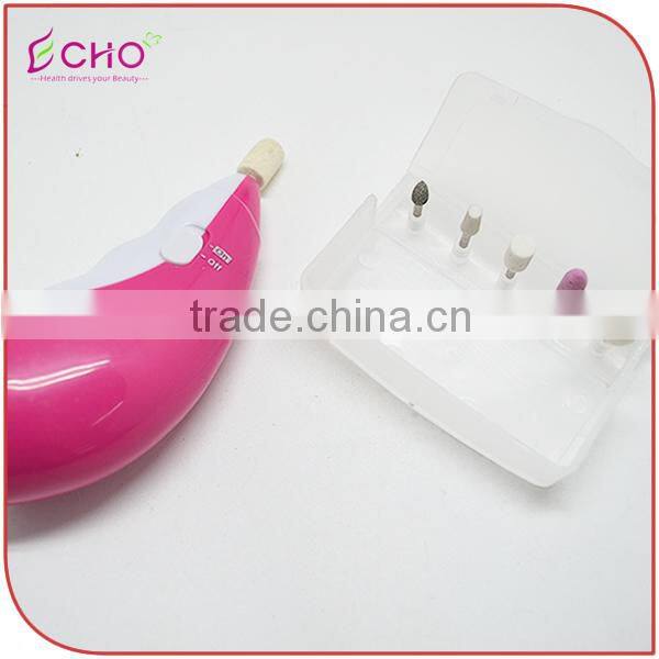 5 in 1 Mini Battery Operated Pink Mouse Shape Pedicure Manicure Kit