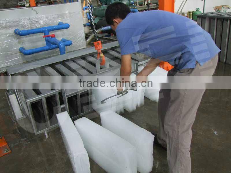 Containerized mobile ice plant to make ice with easy operation in 40 HQ