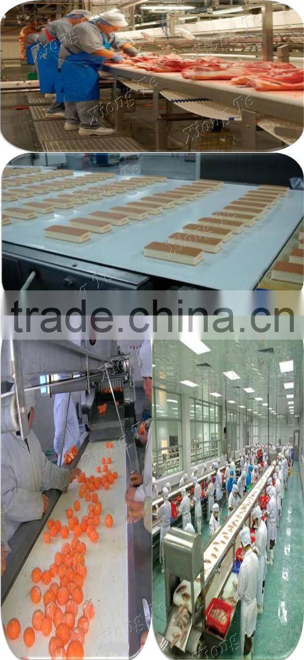Tianshun Brand high quality safety food industrial rubber conveyor belt