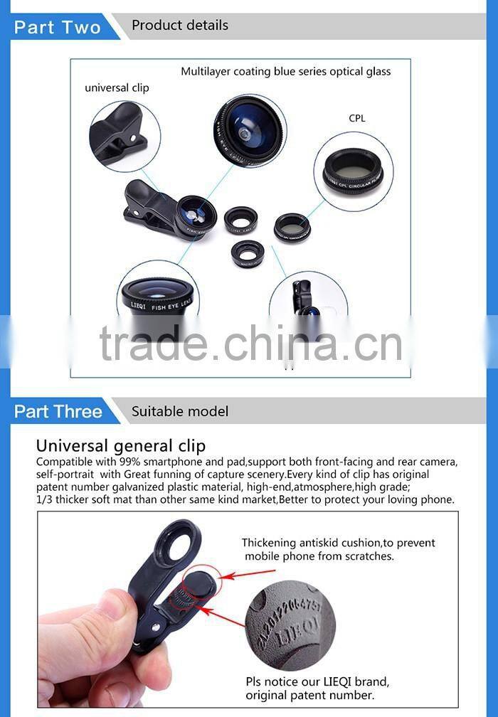 4 in 1 Zoom Telescope For Mobile Phone Camera Lens Universal