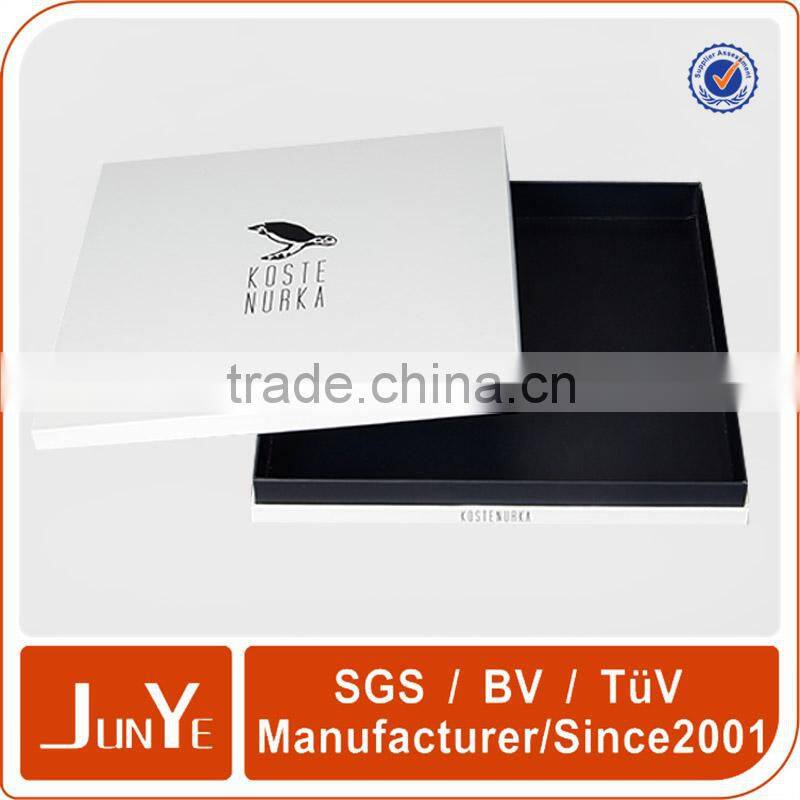 Alibaba supply high end fancy custom made t shirt a4 gift boxes printed