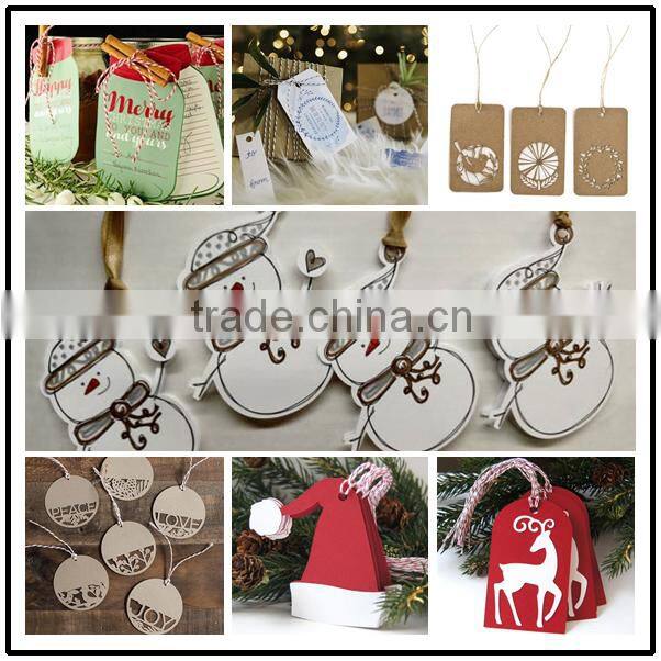 Fancy custom hang tag for Christmas's day