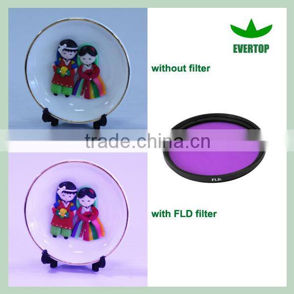 TS-FLD EVERTOP Camera FLD fluorescent filter,high quality FLD camera filter,FL-D filter for daylight film