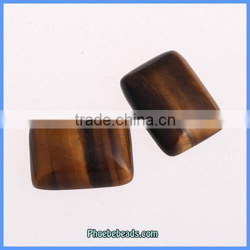 Wholesale Rectangle Shape Jewelry Tiger Eye Jewelry Cabochons GC-T013