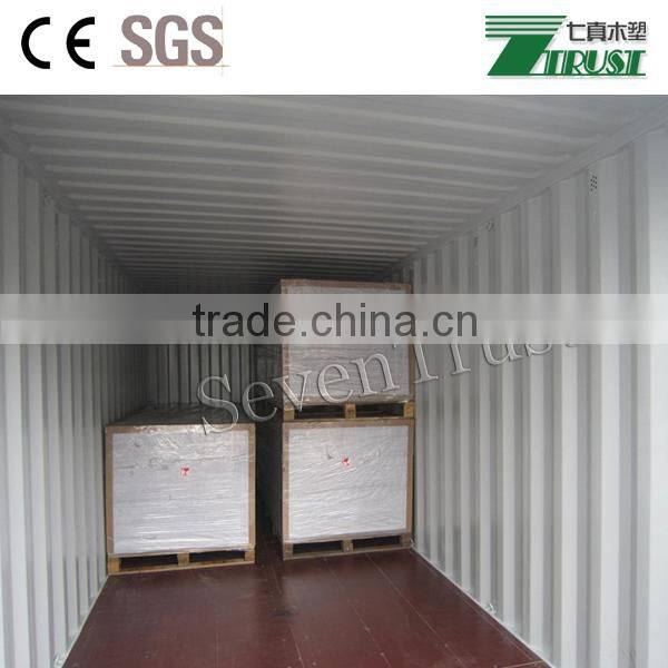 Co-extrused WPC composite decking