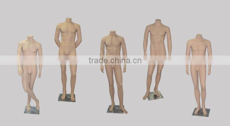 Headless Full-Body Male Mannequin