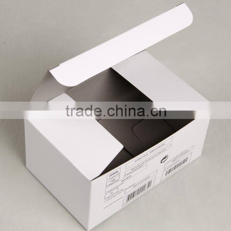 Grey cardboard inner box for store packing store pack - inner carton
