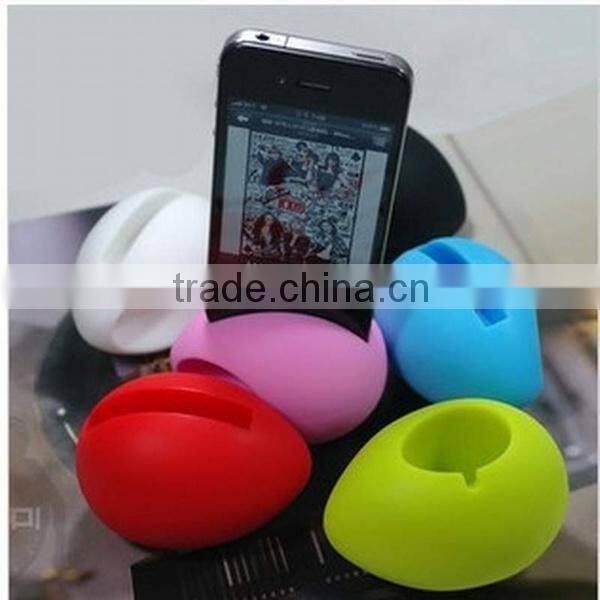 100% food grade silicone cell phone loudspeaker,silicone mobile phone speaker