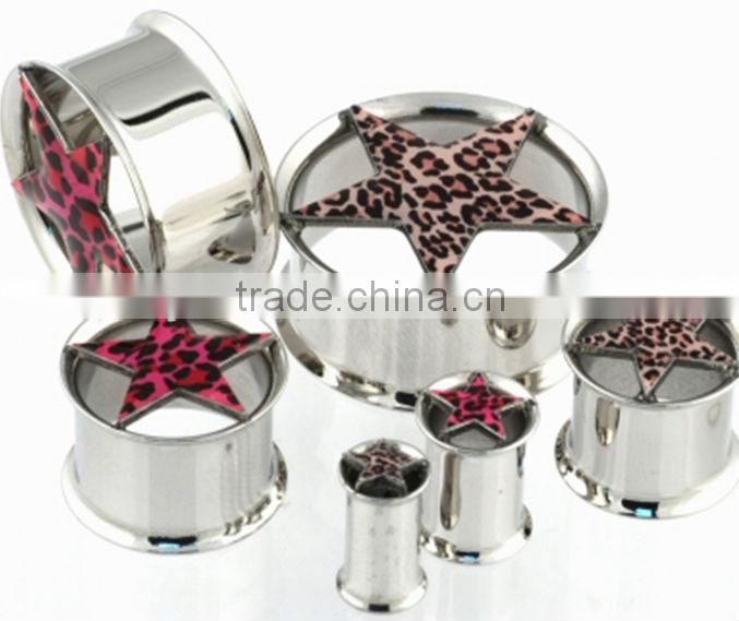 Body Jewelry Stainless Steel Flesh Tunnels