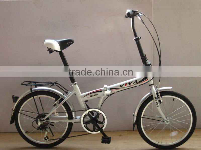 20 inch Steel Folding Bike with 7speed good quality