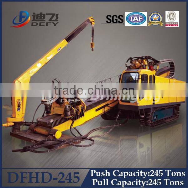 Ground pipe laying widely used horizontal drilling rig