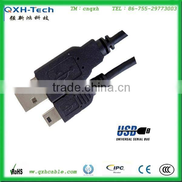 UL2725 USB 2.0 AM to Mini Cable Factory Supply