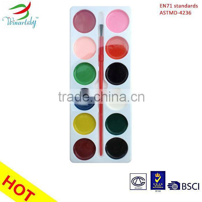High quality different colors wholesale water color