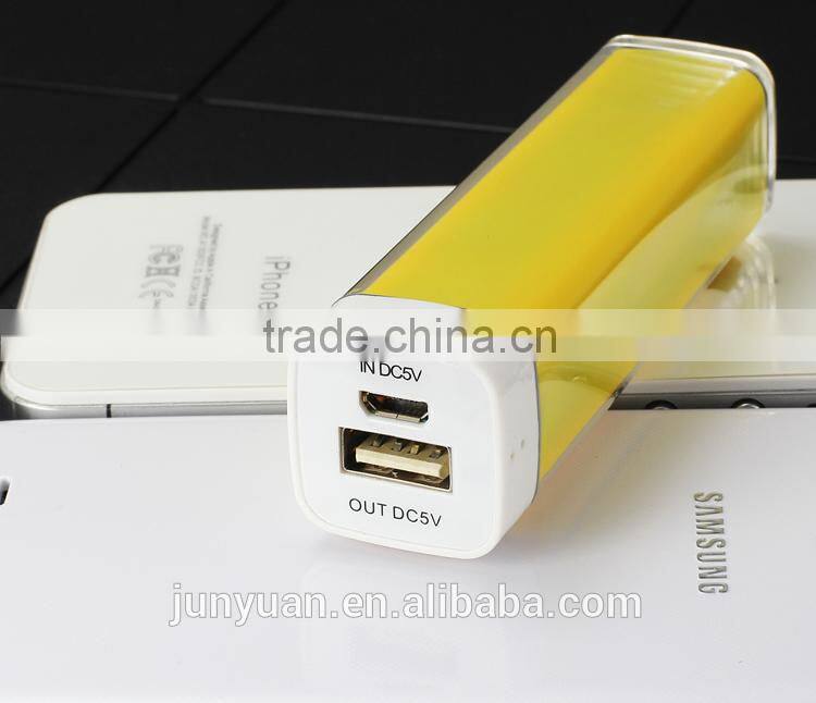 Lipstick Power Bank Mobile Phone Power Bank 2600mAh