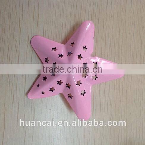 LED lights for christmas tree decoration garden decoration hollow stainless steel metal hemisphere HC003