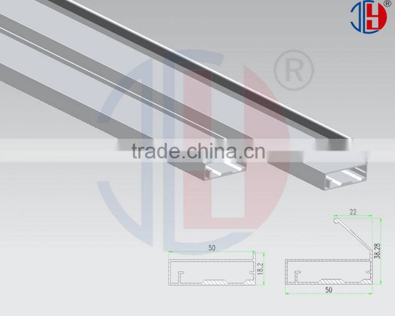 High quality aluminum extrusion profile used for kitchen cabinet frame door