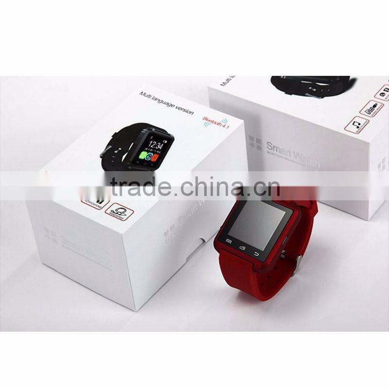 Touch Screen Smart Watch U8 with Bluetooth, Barometer and Thermometer Function