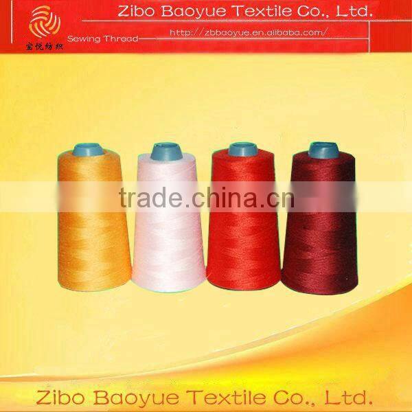 100% polyester spun yarn sewing thread