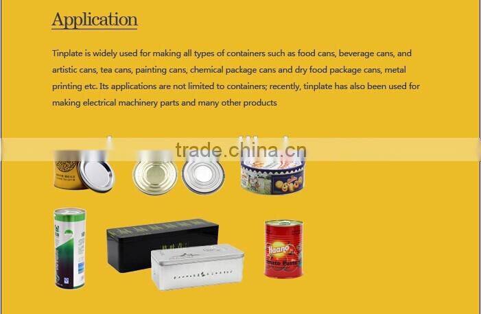 golden lacquer and four color printed tinplate sheet for earosol can