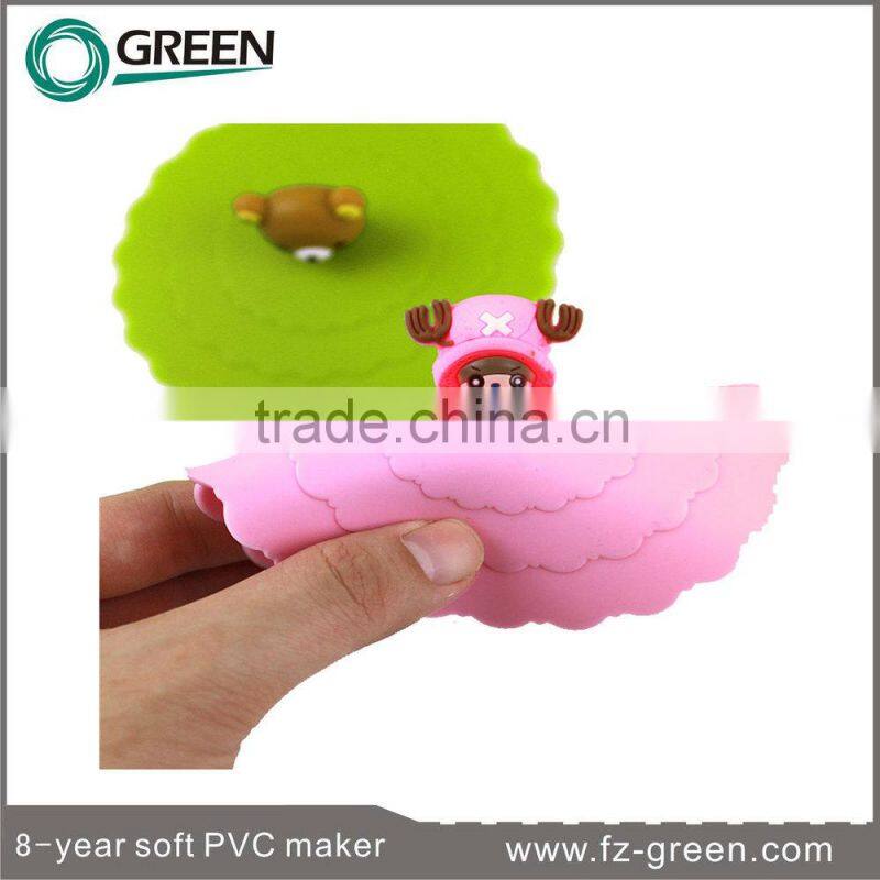 2015 Hot sale flexible 100% non-toxic silicone cup lid