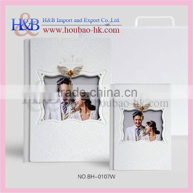 10*10 14*14 Crystal And Paiting Cover Fashion Hot Sale Photo Book Wedding Photo Album