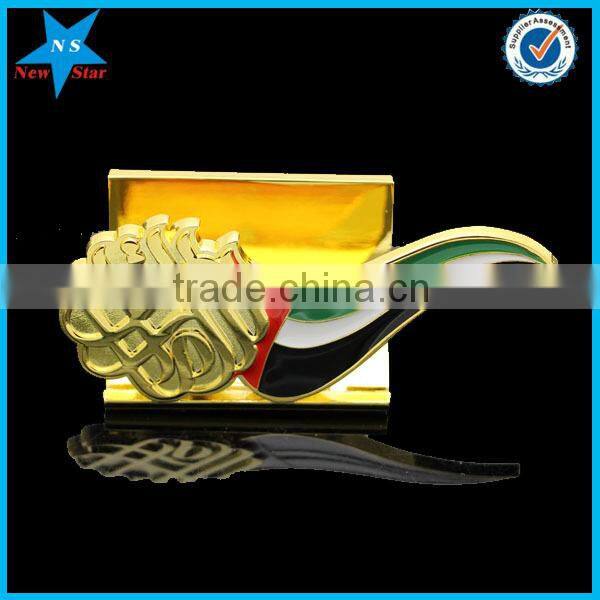 Metal lapel pin badge