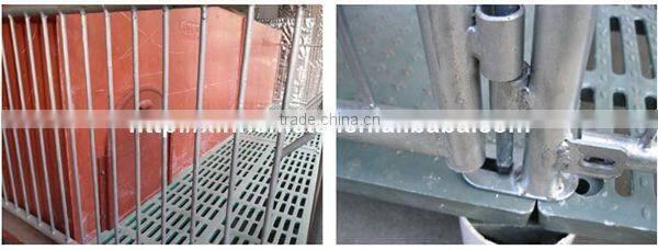 New design farrowing crates