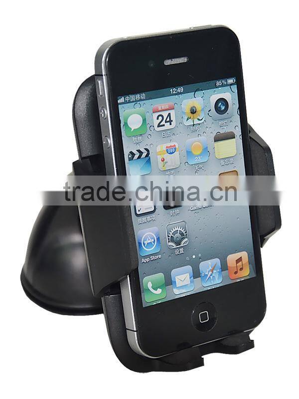 Fashion design mobile phone car holder car flag mount