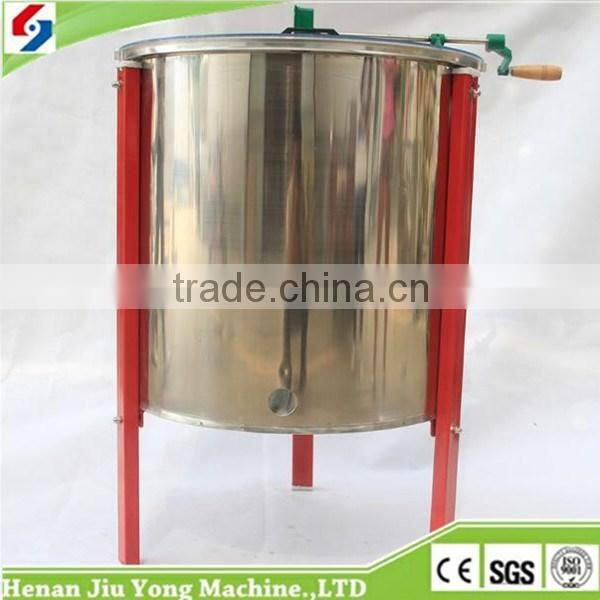 2016 hot sale 8 frame manual stainless steel honey extractor