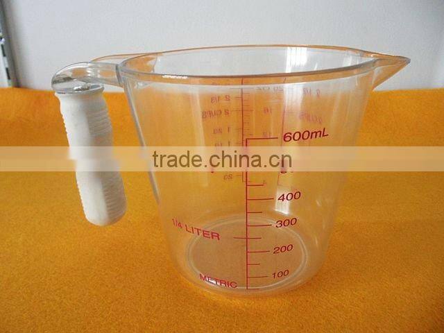 600ML transparent plastic Digital measuring cup scale