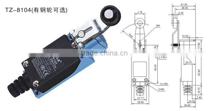 Roller Arm Type Limit Switch omron limit switch 8104