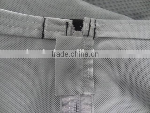 tailored travel trailer RV cover, OEM water-repellent breathable UV protection caravan cover, customized tourist trailer cover