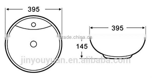 Y814 Art Basins; Ceramic Lavatory Wash Bowl Art Basin for Sale
