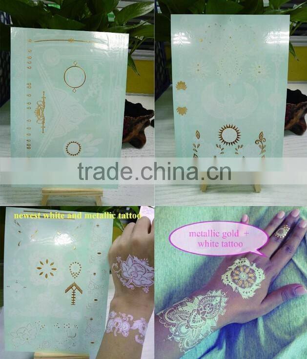 Beautiful New Design Temporary body Tattoo Sticker for Girl