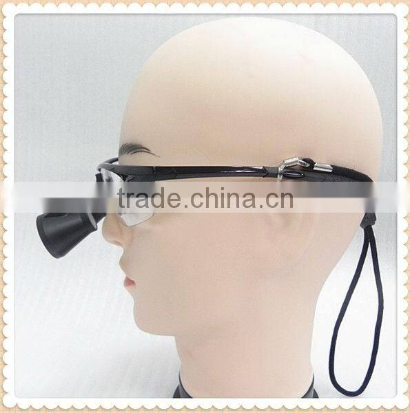 Frame Plastic Glasses with Antifog Head Magnifying Glasses